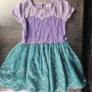 Disney Purple and Teal Kids Formal Dress